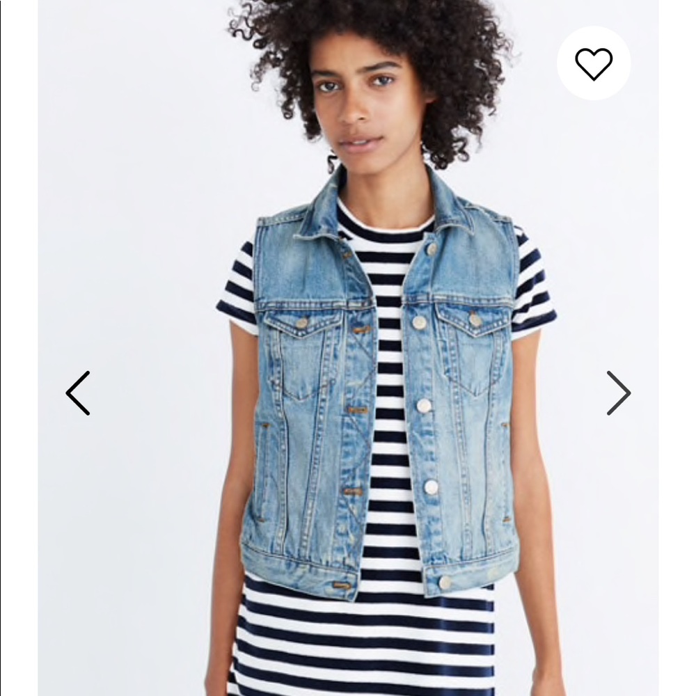 Madewell Denim Vest